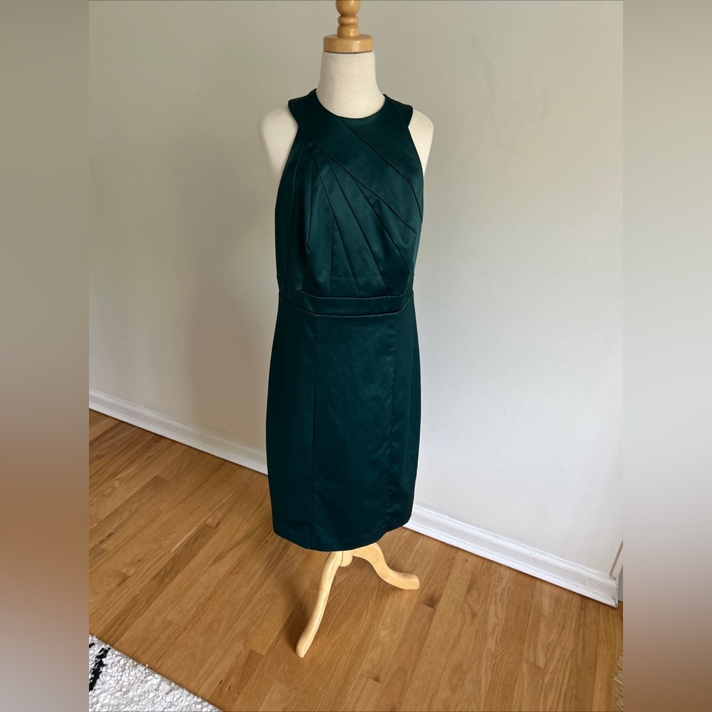The Limited Green Satin Dress Size 6